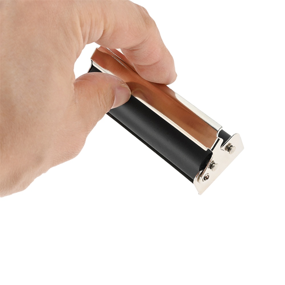 78mm Manual Cigarette Roller Metal Cigarette Rolling Machine with Lid  Durable