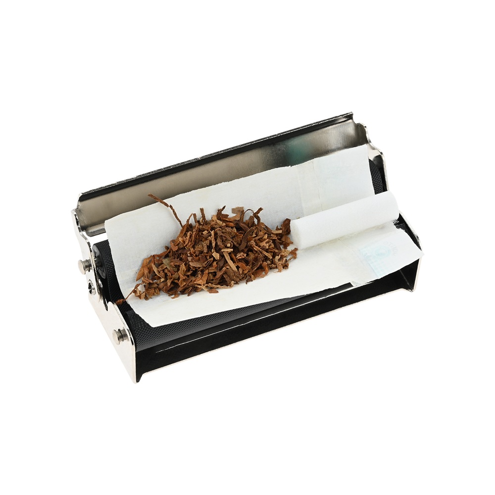 how much does a cigarette roller cost McbeAn Electric Roller, 6.5/8mm Cigarette Rolling Machine, Smart Induction Pause/LED Count, Tobacco Filler, Cigarette Maker, Rolling Paper Cigarette Tool, for Smoker Factory : Health & Household where can i buy a